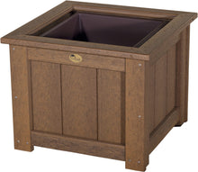 Load image into Gallery viewer, Luxcraft 24 inch square poly planter