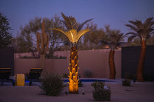 Load image into Gallery viewer, Large Outdoor Metal Paradise Palm Tree