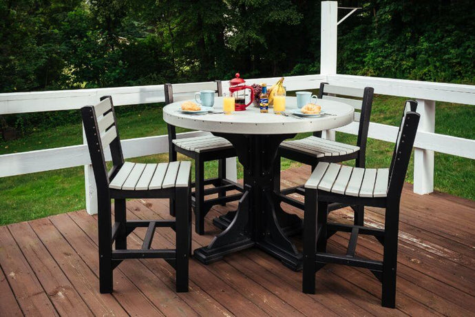 5 Piece Poly Outdoor Dining Set