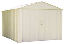 Load image into Gallery viewer, ARROW Commander 10&#39; x 10&#39; Steel Storage Building Shed Kit - Eggshell