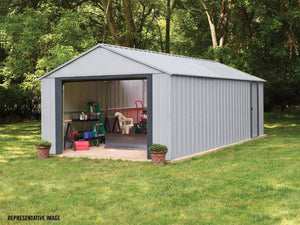 Arrow Murryhill 12' x 24' Steel Storage Garage Shed