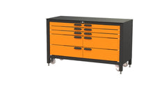 Load image into Gallery viewer, 60 Inch Mobile Workbench with 10 Drawers - Max 60 - Orange
